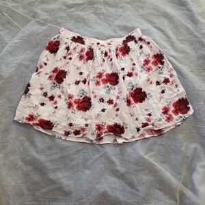 Cottagecore tomatogirl festival y2k mini floral American Eagle skirt